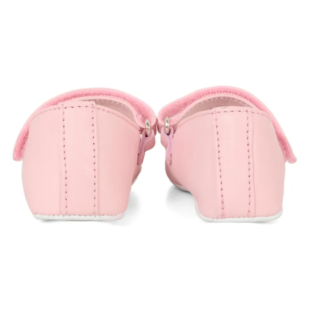 Moschino Ballerina'S^Leren Ballerina's met Teddybeer Patch