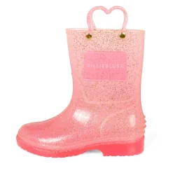 Billieblush lurex regenlaarzen met hartdetail