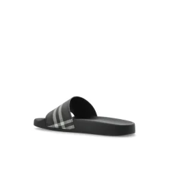 DAMES Burberry Slippers^Rubberen teenslippers