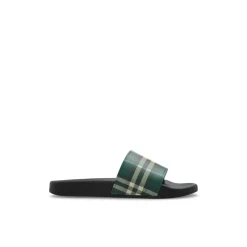 Heren Burberry Rubberen teenslippers