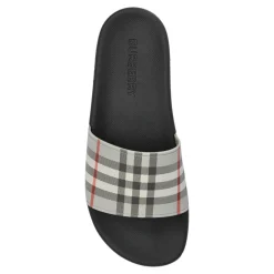DAMES Burberry Slippers^Rubberen teenslippers