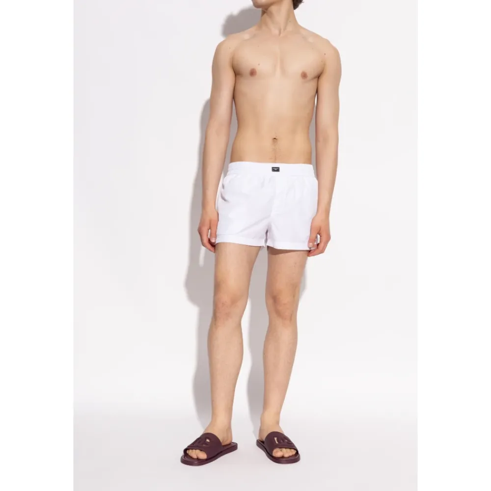 Heren Dolce & Gabbana Rubberen teenslippers met logo