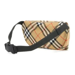 DAMES Burberry Heuptassen^Ruiter Check Marsupial Tas