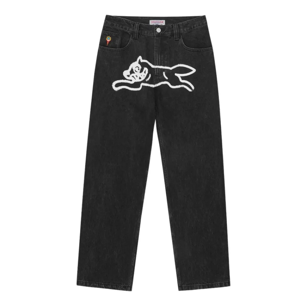 Heren ICECREAM Running Dog Straight Jeans