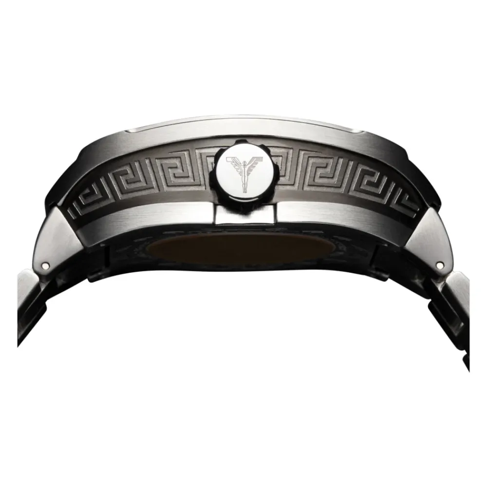 Heren Carlo Colucci RVS horloge met vouwsluiting