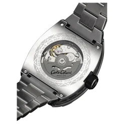 Heren Carlo Colucci RVS horloge met vouwsluiting