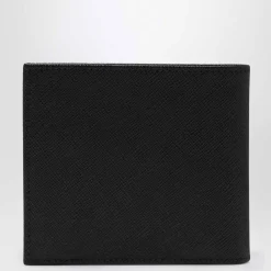 Heren Prada Saffiano Leather Bi-fold Wallet