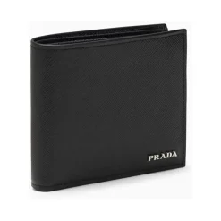 Heren Prada Saffiano Leren Portemonnee