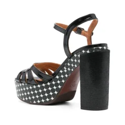 DAMES Chie Mihara Sandalen met hoge hak en enkelbandje met gesp