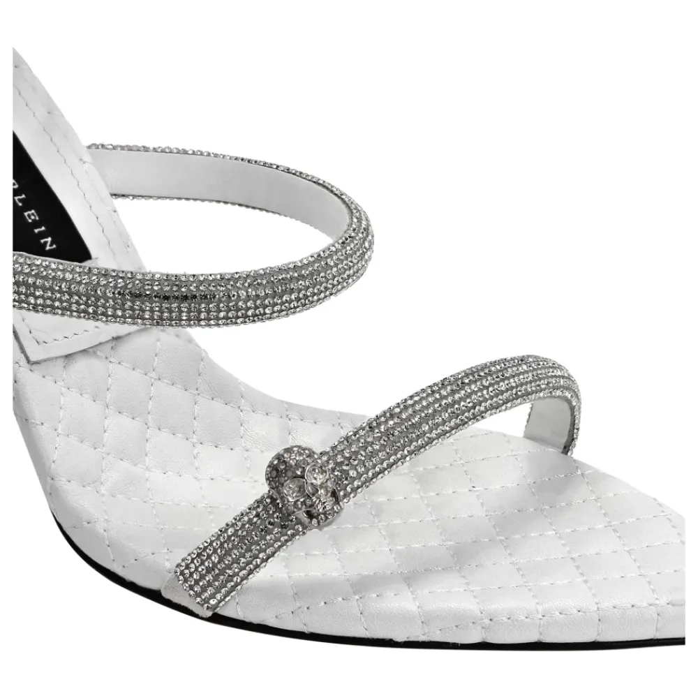 DAMES Philipp Plein Sandalen^Sandalen met kristallen veters