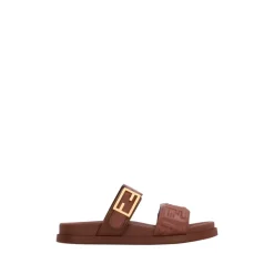 DAMES Fendi Slippers^SANDALO NAPPA FF HF+NAPPA