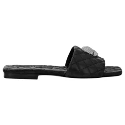 DAMES Philipp Plein Slippers^Sandals Flat Crystal Skull