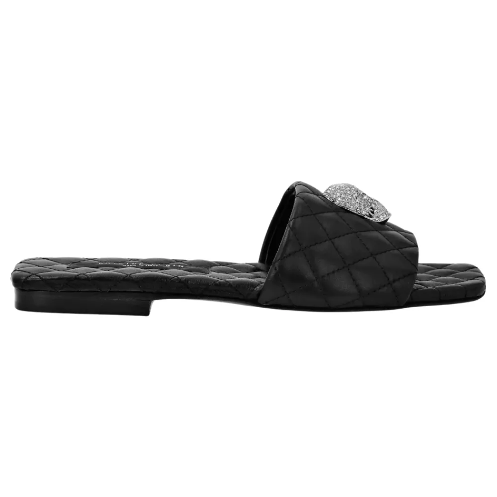 DAMES Philipp Plein Slippers^Sandals Flat Crystal Skull