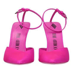 DAMES The Attico Pumps^Satijnen Stiletto Hak Sandalen