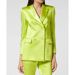 DAMES Philipp Plein Jassen^Satin Dandy Blazer