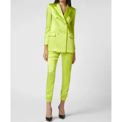 DAMES Philipp Plein Jassen^Satin Dandy Blazer