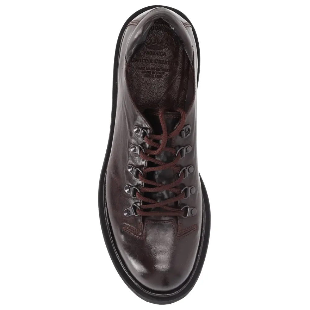 Heren Officine Creative Instappers & Slip Ons|Nette Schoenen^Scarpa rocciatore basso in pelle fondo St Moritz