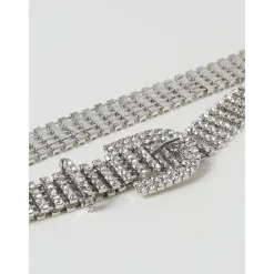 Patrizia Pepe Schitterende versierde riemaccessoire met gesp