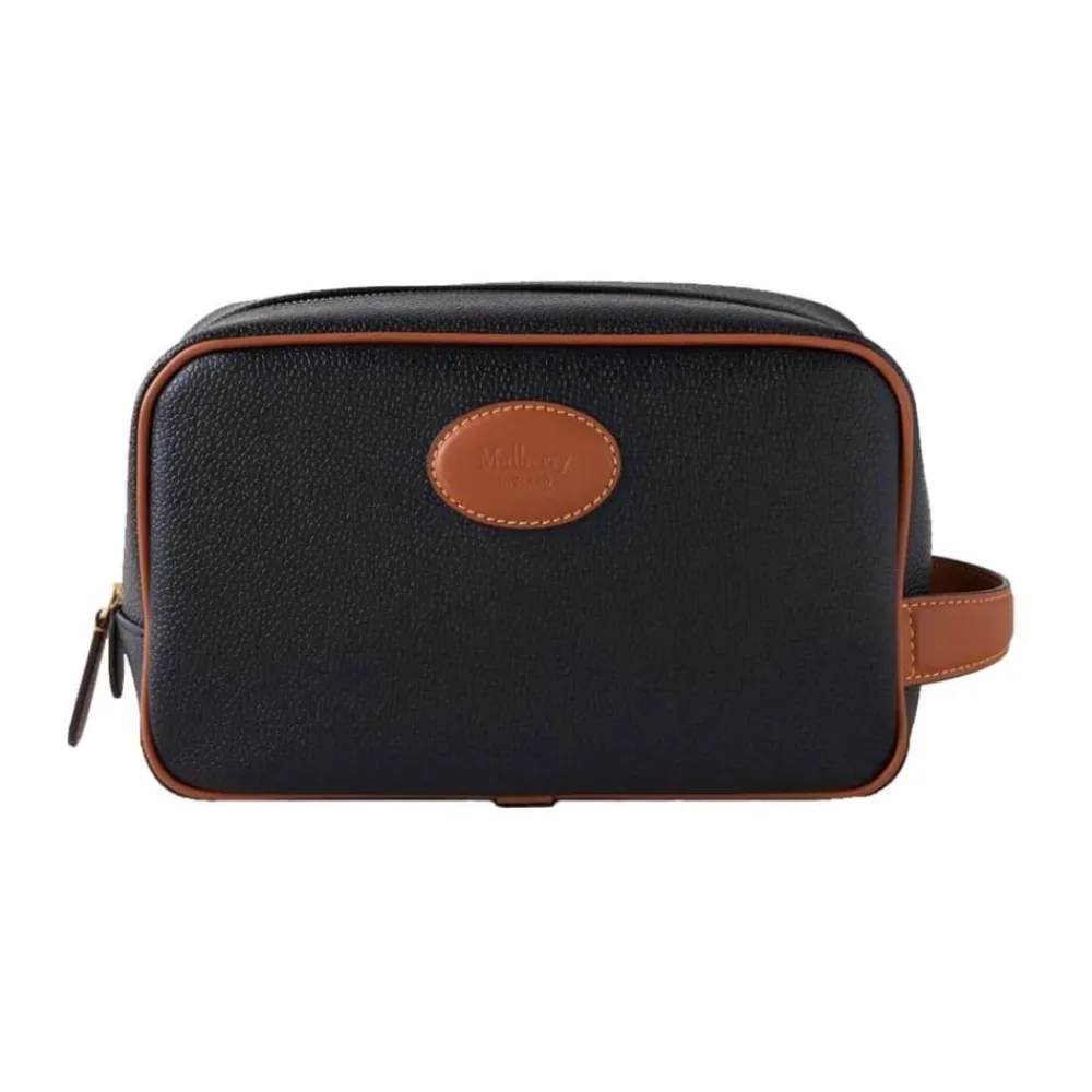 DAMES Mulberry Toilettassen^Scotchgrain Wash Case