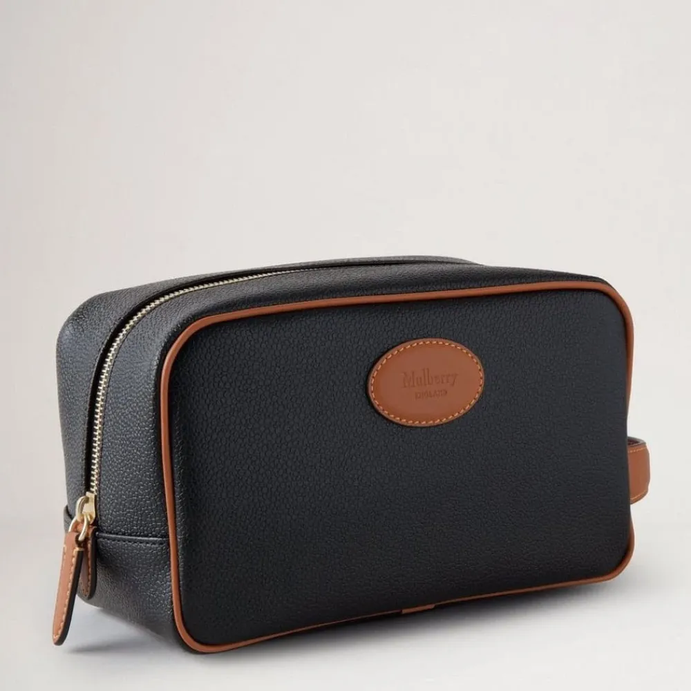 DAMES Mulberry Toilettassen^Scotchgrain Wash Case