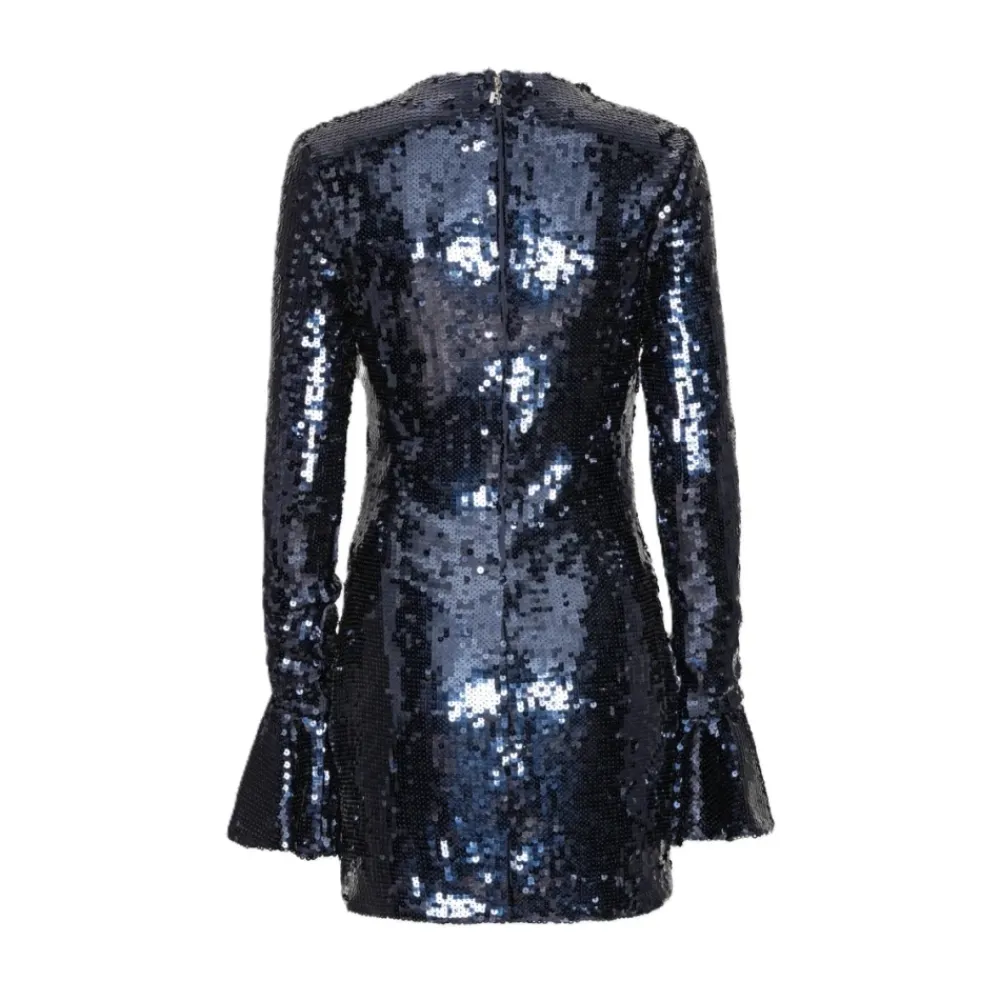 DAMES ROTATE Birger Christensen Sequin Mini Dress