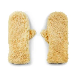 Heren Bottega Veneta Shearling Leather Logo Handschoenen