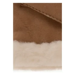 DAMES UGG Sheepskin Embroider Mittens Chestnut