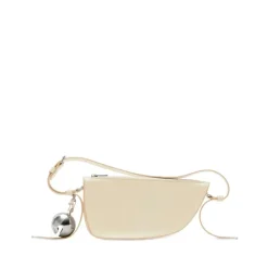 DAMES Burberry Shield Sling Mini Pearl Tas