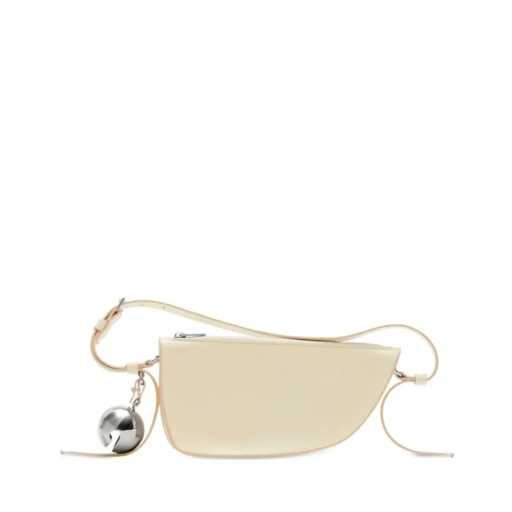 DAMES Burberry Shield Sling Mini Pearl Tas