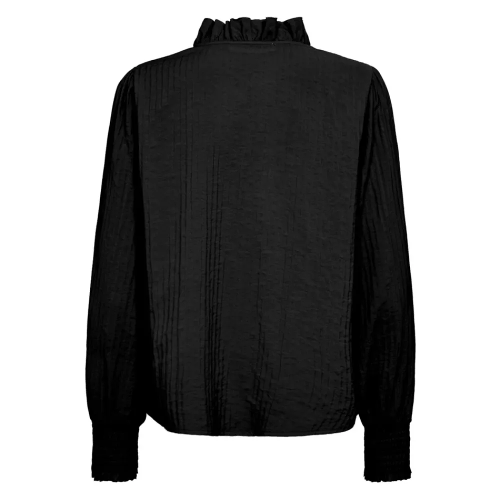 DAMES Co'Couture ShinaCC Frill LS Shirt Bluse