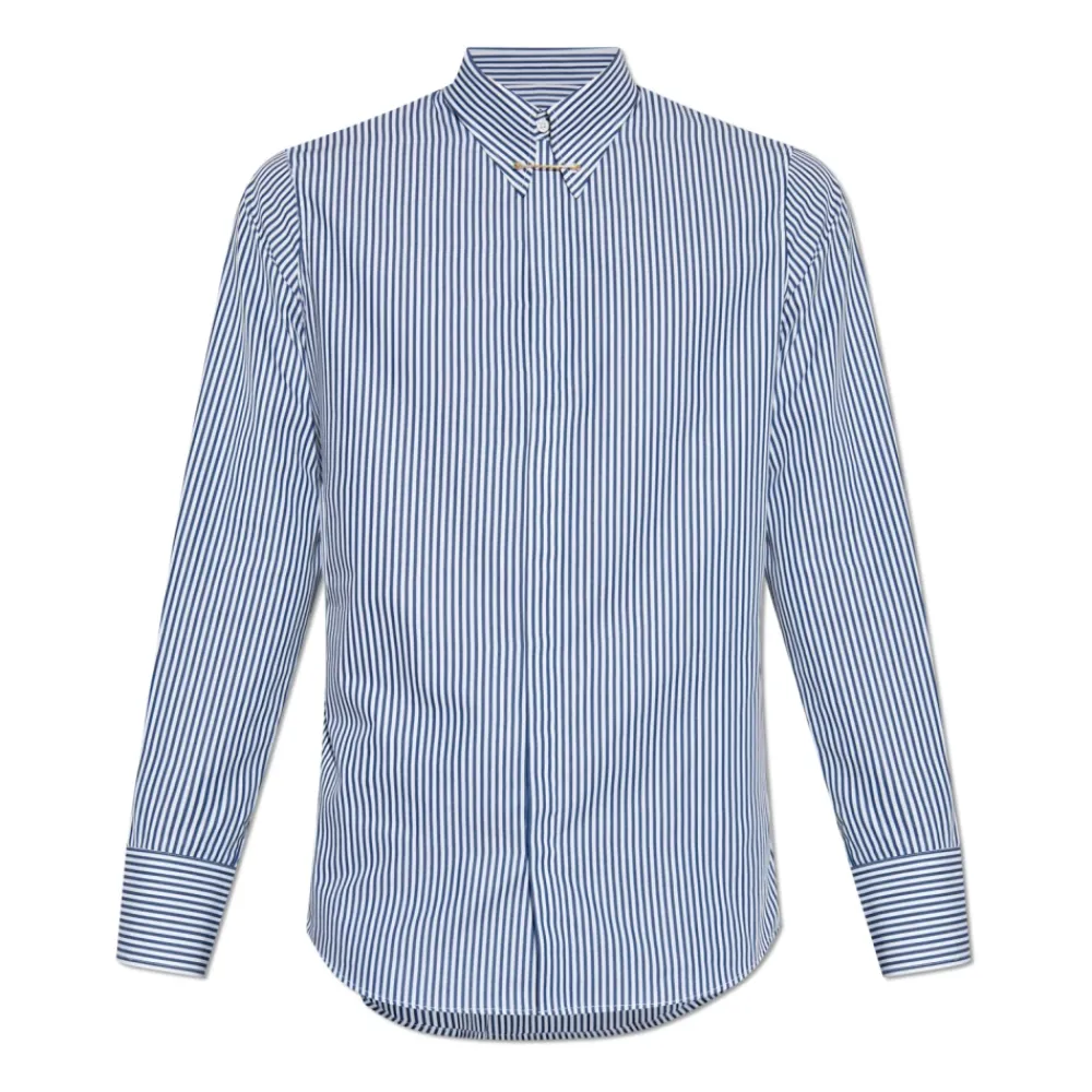 Heren Dsquared2 Overhemden^Shirt met gestreept patroon