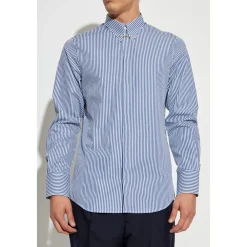 Heren Dsquared2 Overhemden^Shirt met gestreept patroon