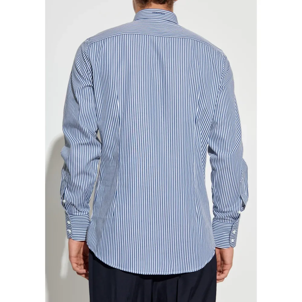 Heren Dsquared2 Overhemden^Shirt met gestreept patroon