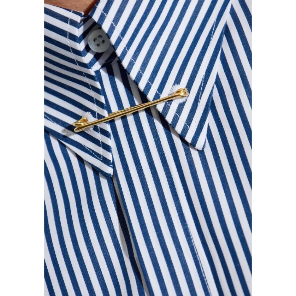 Heren Dsquared2 Overhemden^Shirt met gestreept patroon