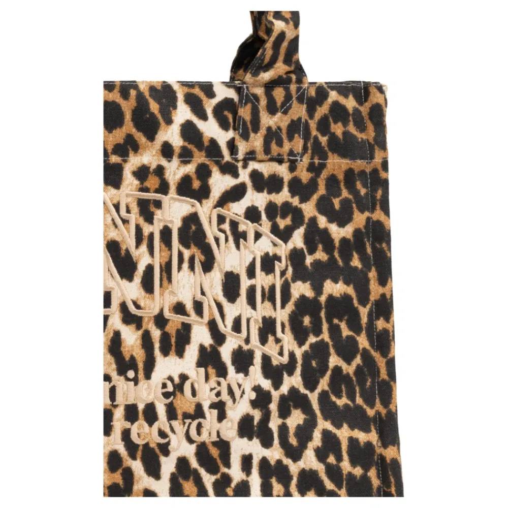 DAMES Ganni Shopper Bag met Logo