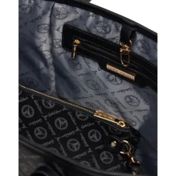 DAMES Carlo Colucci Shoppers^Shopper met Logoprint Stijlvol