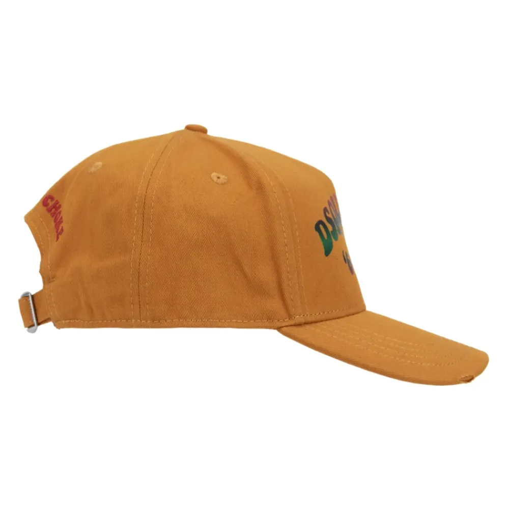 Heren Dsquared2 Signature Baseballpet met Fibbia-sluiting