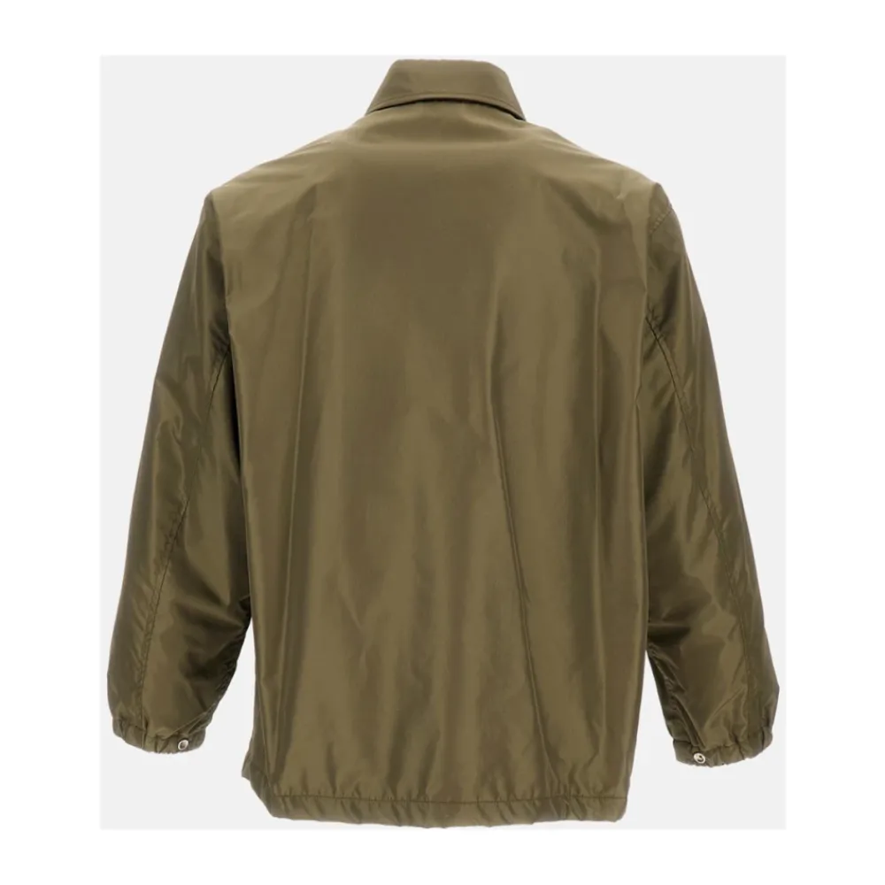 Heren KAPTAIN SUNSHINE Jassen^Silk Poly Coach Jacket