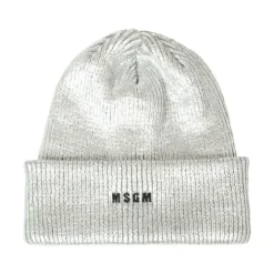 MSGM Mutsen En Petten^Silver Logo Cap
