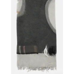 DAMES Exquisite J Sjaal met franjes
