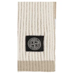 Heren Stone Island Sjaals^Sjaal met logopatch
