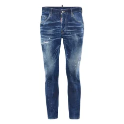 Heren Dsquared2 Skinny Jeans met Verfspatten