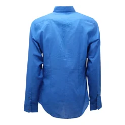 Heren Gucci Skinny Shirt in Electric Blue