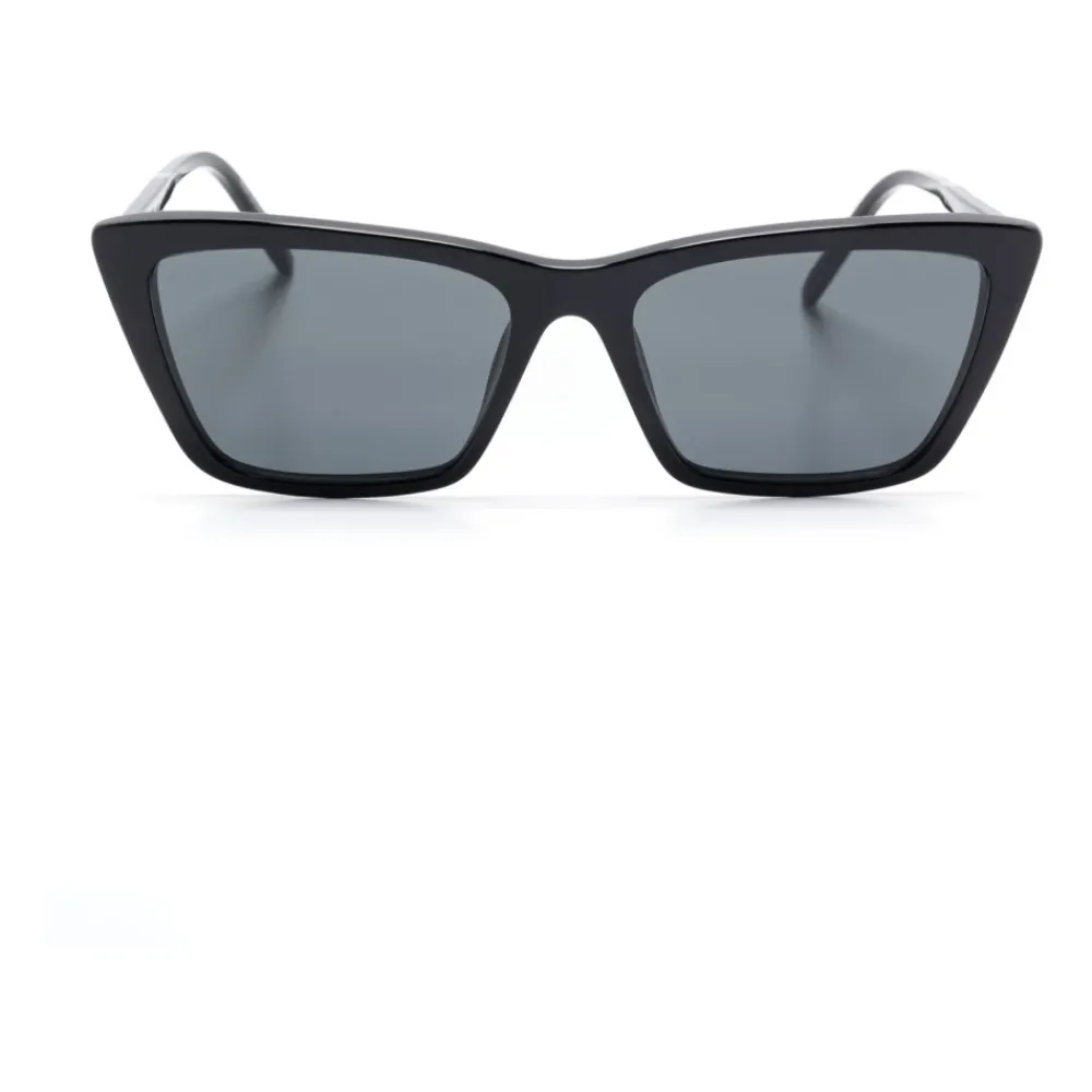 DAMES Saint Laurent Zonnebrillen^SL 737 MICA THIN 001 Sunglasses