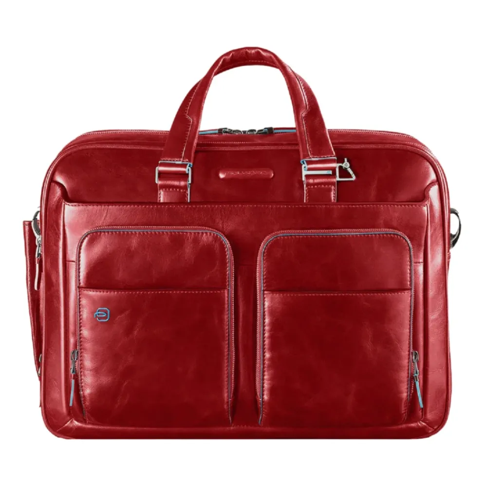 DAMES Piquadro Laptoptassen^Slanke Computer en iPad Pro 12.9 Tas