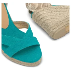 DAMES Castañer Sleehakken^SLEEHAKKEN MET 9 CM HAK