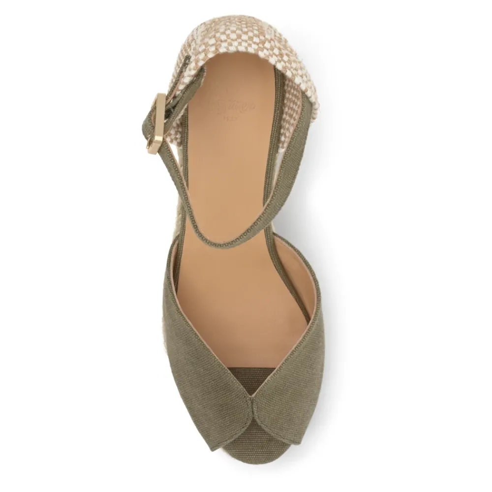 DAMES Castañer SLEEHAKKEN MET 7 CM HAK