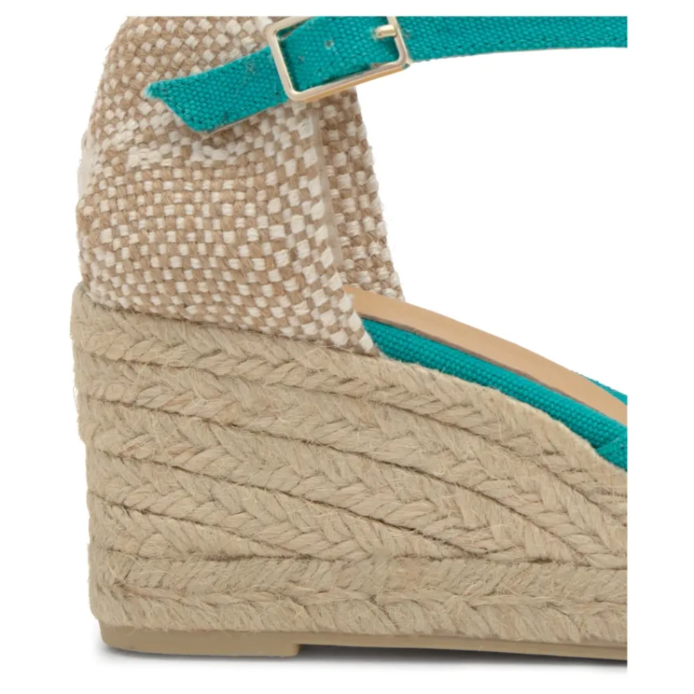 DAMES Castañer Sleehakken^SLEEHAKSANDALEN MET 7 CM HAK