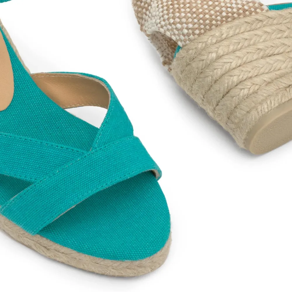 DAMES Castañer Sleehakken^SLEEHAKSANDALEN MET 7 CM HAK