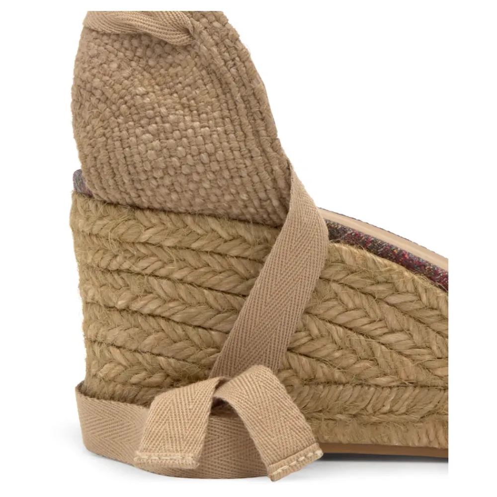 DAMES Castañer Sleehakken^SLEEHAKSANDALEN MET 7 CM HAK